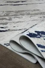 Burton Modern Gri Akrilik Makine Halısı - Görsel 6