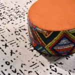 Liveri Modern Bej Koton ve Polyester Makine Halısı - Görsel 6