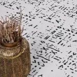 Casola Modern Gri Koton ve Polyester Makine Halısı - Görsel 5