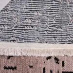 Baronissi Modern Kahverengi Koton ve Polyester Makine Halısı - Görsel 4