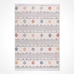 Salerno Modern Multi Degrade Polyester Kaydırmaz Tabanlı Makine Halısı - Görsel 2