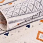 Salerno Modern Multi Degrade Polyester Kaydırmaz Tabanlı Makine Halısı - Görsel 5