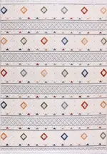 Salerno Modern Multi Degrade Polyester Kaydırmaz Tabanlı Makine Halısı