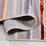 Serino Modern Multi Degrade Polyester Kaydırmaz Tabanlı Makine Halısı - Görsel 4