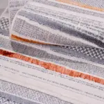 Serino Modern Multi Degrade Polyester Kaydırmaz Tabanlı Makine Halısı - Görsel 5