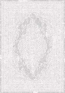 md0015988h_s_l_grey_white_b08-744793f6-9acc-4f-md0015988h_s_l_grey_white_b08 Pegnitz Klasik Göbekli Gri Viskon ve Akrilik Pamuk Tabanlı Makine Halısı - Görsel 1