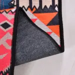 Bruciato Patchwork Multi Polyester ve Pamuklu Kaydırmaz Tabanlı Dijital Baskı Halı - Görsel 3