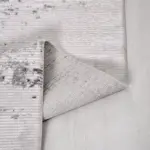 Wabern Modern Gri Triko Akrilik Makine Halısı - Görsel 3