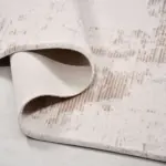 Helsa Modern Krem Triko Akrilik Makine Halısı - Görsel 4