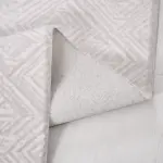 Calden Modern Gri Triko Akrilik Makine Halısı - Görsel 3