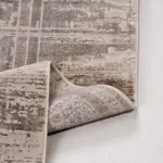 Fermo Klasik Göbekli Kahverengi Viskon ve Rayon Makine Halısı - Görsel 3