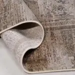 Fermo Klasik Göbekli Kahverengi Viskon ve Rayon Makine Halısı - Görsel 4