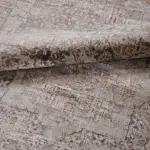 Fermo Klasik Göbekli Kahverengi Viskon ve Rayon Makine Halısı - Görsel 5