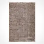 Arezzo Klasik Göbekli Açık Kahverengi Viskon ve Rayon Makine Halısı - Görsel 2