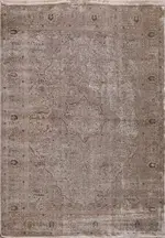 Arezzo Klasik Göbekli Açık Kahverengi Viskon ve Rayon Makine Halısı