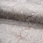 Impruneta Klasik Göbekli Bej Viskon ve Rayon Makine Halısı - Görsel 5