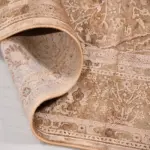 Buti Klasik Göbekli Hardal Viskon ve Rayon Makine Halısı - Görsel 4