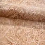 Buti Klasik Göbekli Hardal Viskon ve Rayon Makine Halısı - Görsel 5