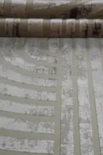 Toritto Sağ Tasarım Vizon Akrilik Makine Halısı - Görsel 5