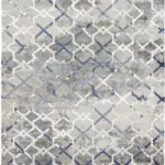 Baeza Modern Gri Akrilik Makine Halısı