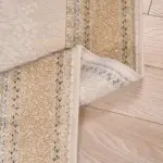 Garath Çerçeveli Krem Viskon ve Akrilik Makine Halısı - Görsel 3