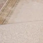 Garath Çerçeveli Krem Viskon ve Akrilik Makine Halısı - Görsel 6