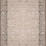 Rhein Çerçeveli Krem Viskon ve Akrilik Makine Halısı