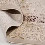 Zülpich Çerçeveli Krem Viskon ve Akrilik Makine Halısı - Görsel 4