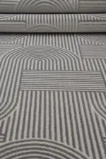 Verona Modern Antrasit Bohem Modeli Akrilik Makine Halısı - Görsel 4