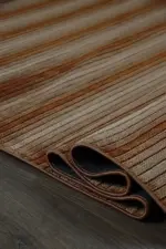 Sedrup  Modern Terra Yıkanabilir Polyester/Pamuk Makine Halısı - Görsel 6