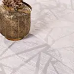 Segovia Modern Krem Polyester Kaydırmaz Tabanlı Makine Halısı - Görsel 5