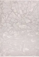 Segovia Modern Krem Polyester Kaydırmaz Tabanlı Makine Halısı