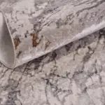 Cabrera Modern Gri Polyester Kaydırmaz Tabanlı Makine Halısı - Görsel 4