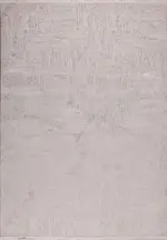 Bercial Modern Krem Polyester Kaydırmaz Tabanlı Makine Halısı