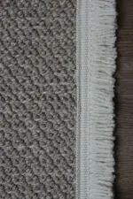 Felino Modern Vizon Polyester Makine Halısı - Görsel 3