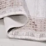 Robledo Çerçeveli Gri Akrilik Makine Halısı - Görsel 4