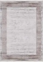 Robledo Çerçeveli Gri Akrilik Makine Halısı