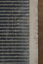 Taranto Modern Mavi Akrilik Makine Halısı - Görsel 3