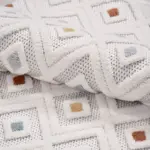 Gumiel Geometrik Multi Polyester Kaydırmaz Tabanlı Makine Halısı - Görsel 5