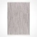 Sienes Bukle Modern Gri Polyester Kaydırmaz Tabanlı Makine Halısı - Görsel 2