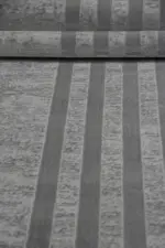 Douve Çerçeveli Krem Polyester Makine Halısı - Görsel 5