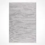 Caspe Modern Gri Polyester  Makine Halısı - Görsel 2