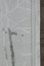 Acton Modern Krem Akrilik Makine Halısı - Görsel 3