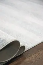 Givet Modern Krem Gri Desenli Polyester Makine Halısı - Görsel 3