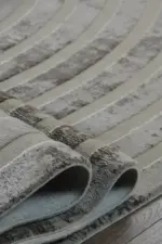 Bitonto Sol Tasarım Vizon Akrilik Makine Halısı - Görsel 5