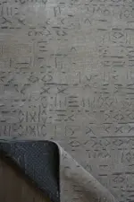 Kepte Modern Vizon Yıkanabilir Polyester Makine Halısı - Görsel 4