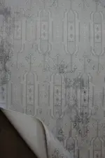 Bruino Modern Krem Polyester Makine Halısı - Görsel 4