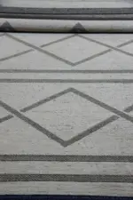 Sanari Modern Kahverengi Yıkanabilir Polyester Makine Halısı - Görsel 5