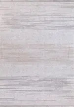 Cossato Modern Gri Triko Akrilik Pamuk Atkılı Makine Halısı