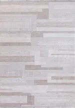 Spina Modern Krem Triko Akrilik Pamuk Atkılı Makine Halısı